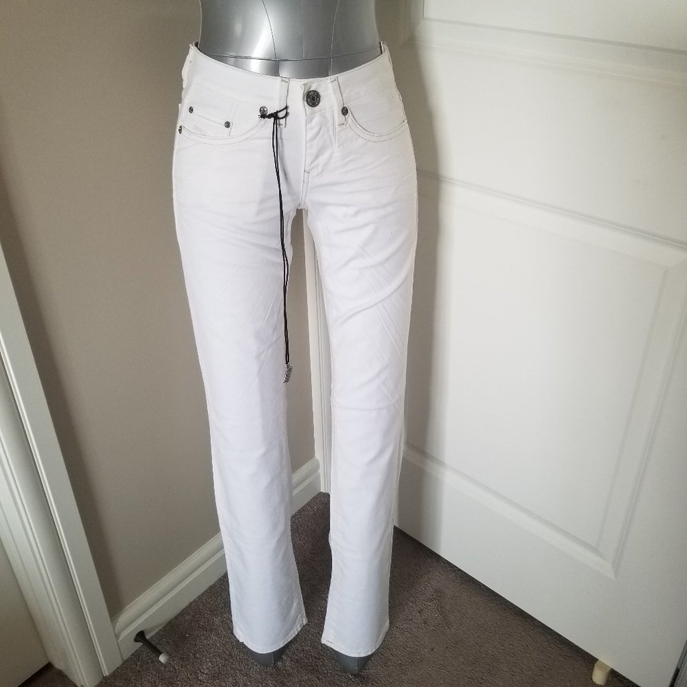 G-Star Raw Women's Straight Comfort White Denim (Concrete Wash)